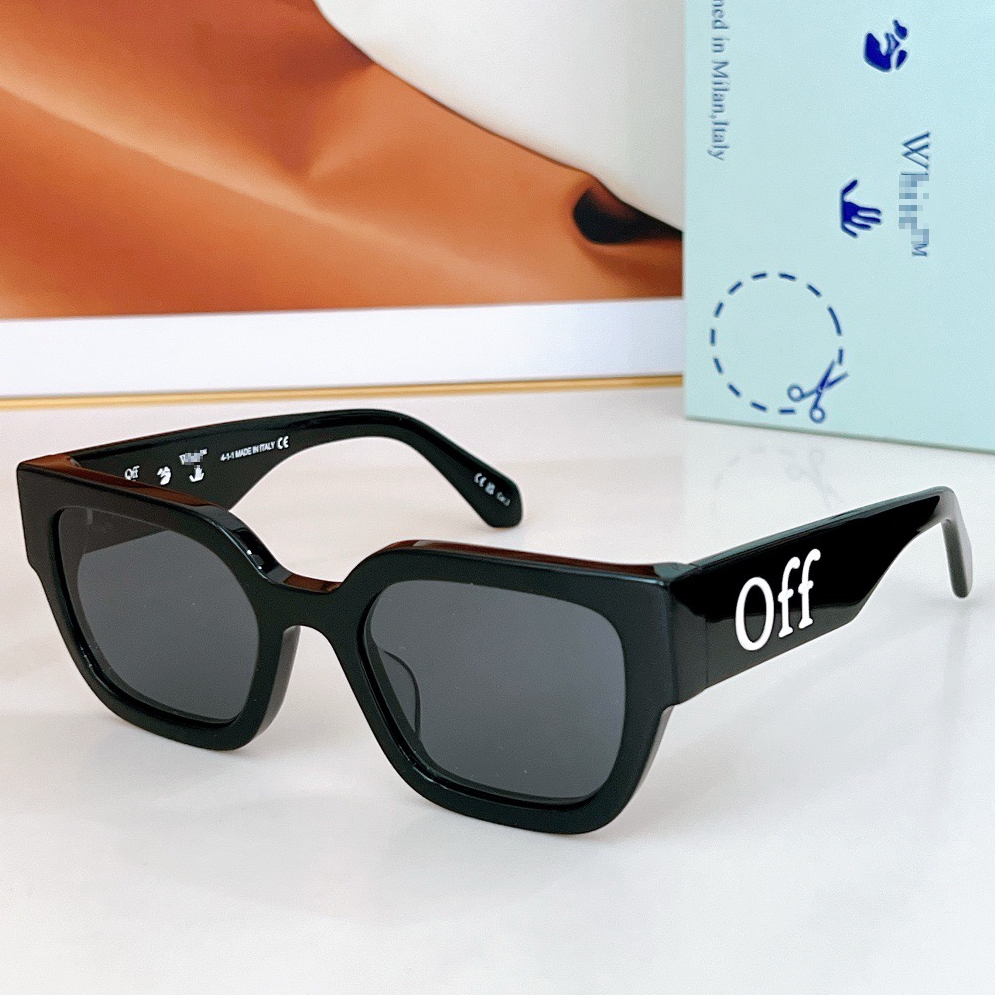 OFF-Whlte Arrow logo sunglasses#085