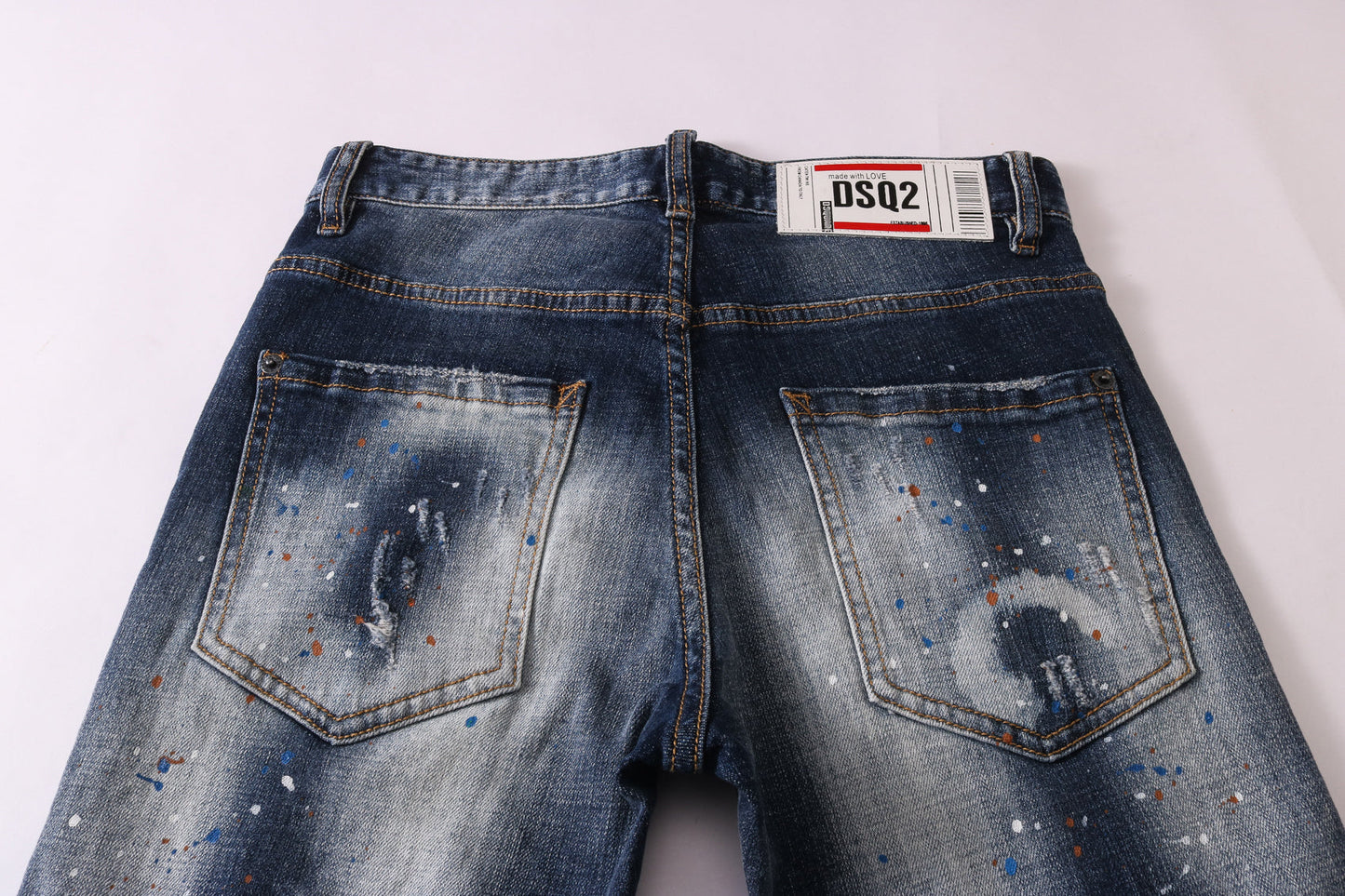 SOLA-DSQ2 New Man Hole Jeans