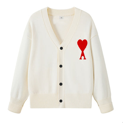 AMI Couple Cardigan Sweater