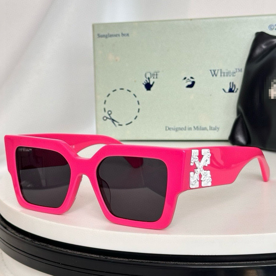 OFF-Whlte Arrow logo sunglasses#003