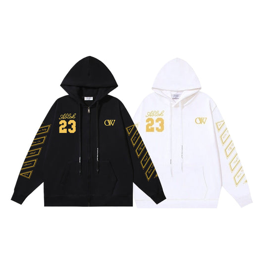 OFF-Whlte Arrow logo sports sweatshirt#1081