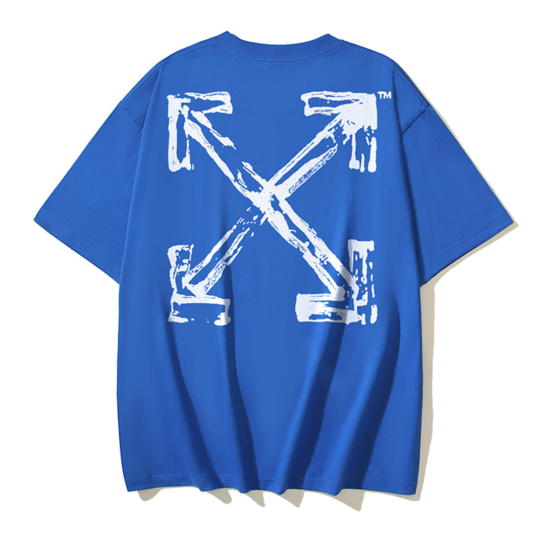 OFF-Whlte Arrow Logo Cotton T-shirt-1184