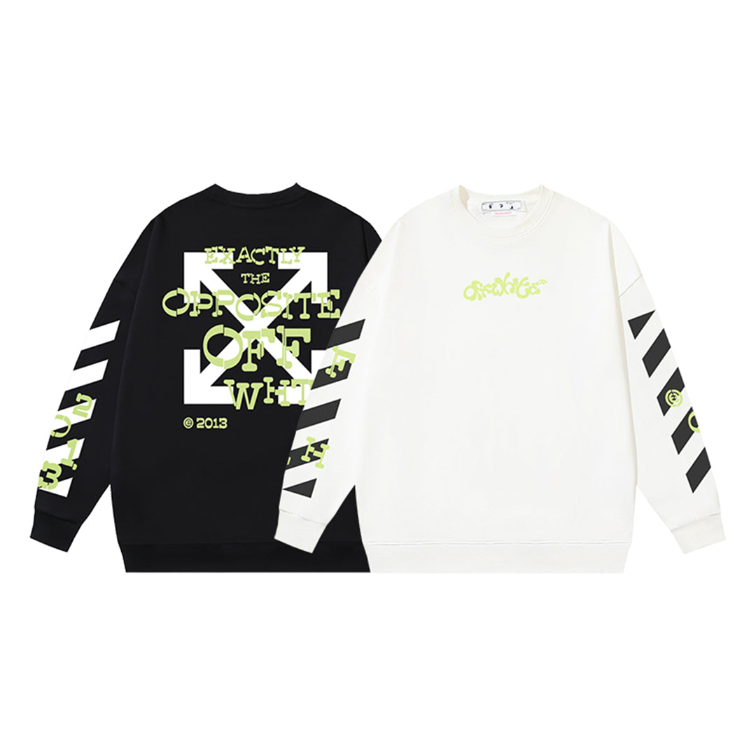 OFF-Whlte Arrow logo sports sweatshirt#121