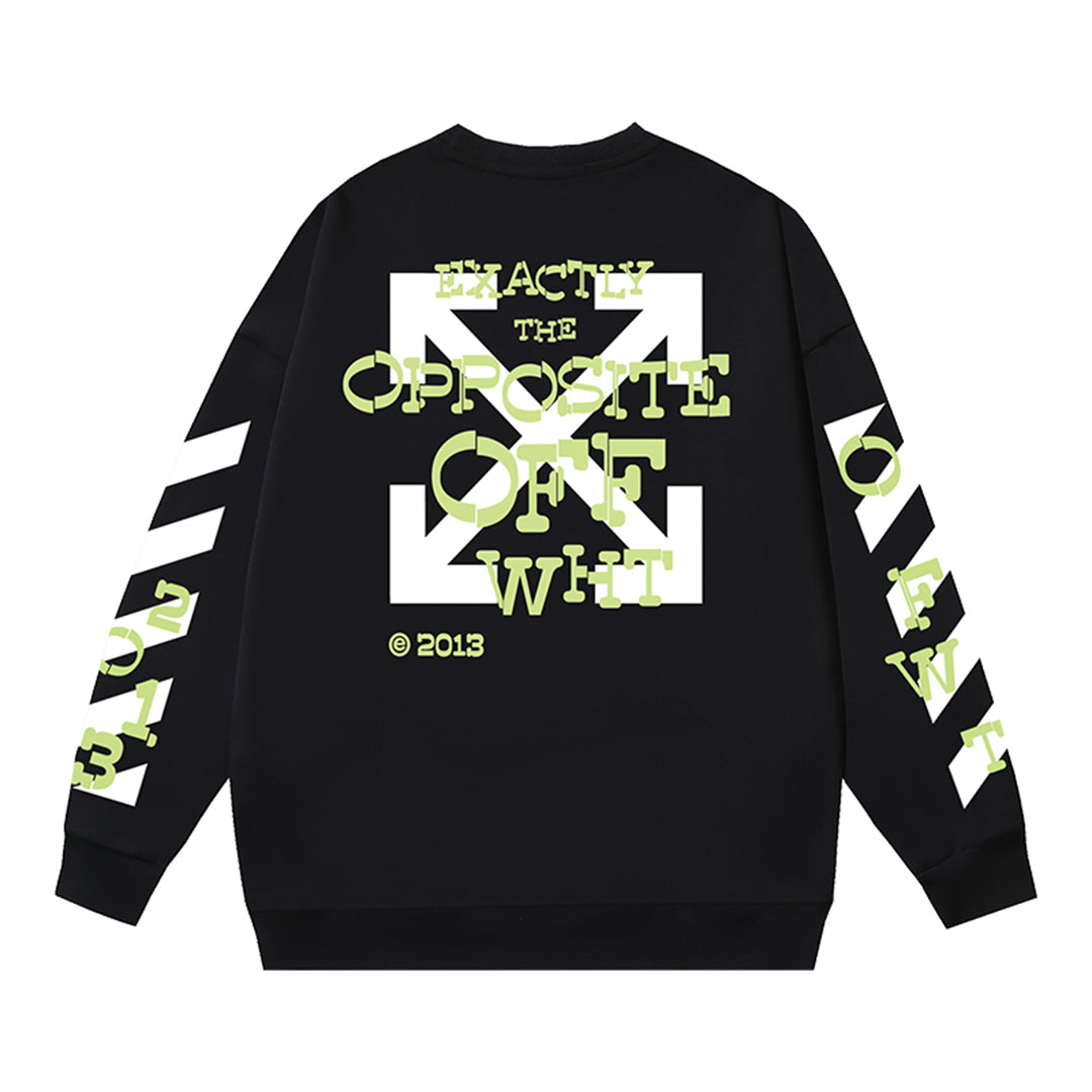 OFF-Whlte Arrow logo sports sweatshirt#121