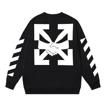 OFF-Whlte Arrow logo sports sweatshirt#123
