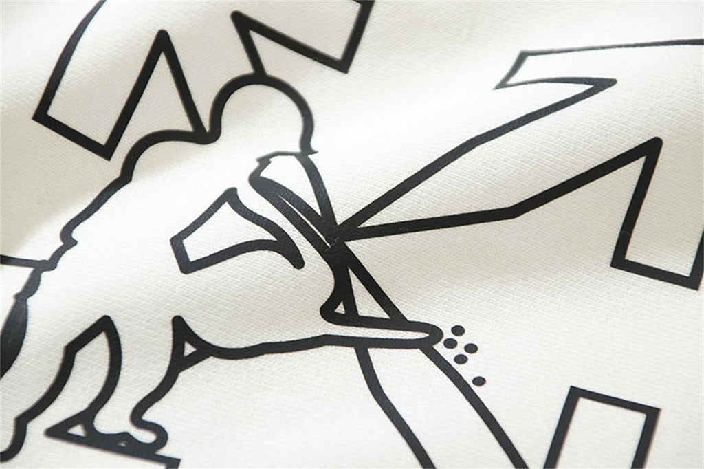 OFF-Whlte Arrow logo sports sweatshirt#114