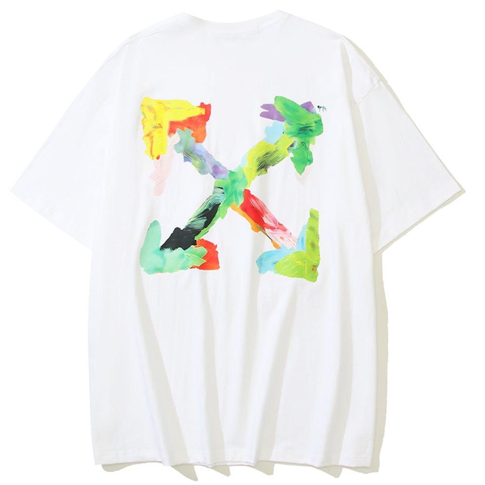 OFF-Whlte Arrow logo print T-shirt#3