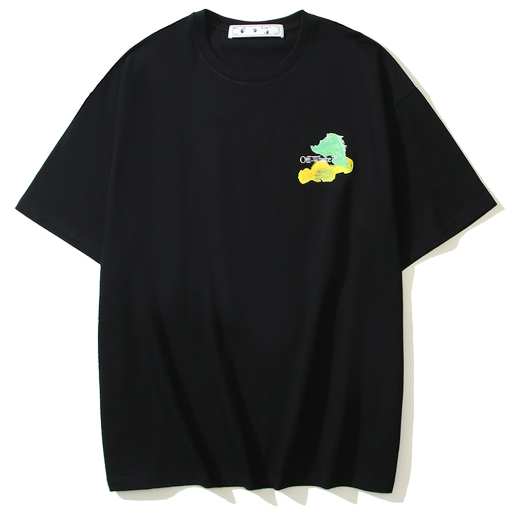OFF-Whlte Arrow logo print T-shirt#3