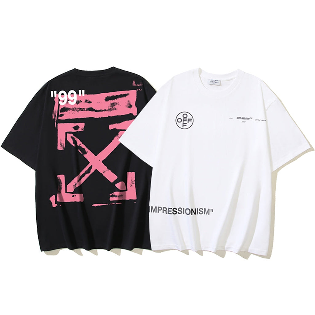 OFF-Whlte Arrow logo print T-shirt#2