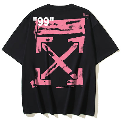 OFF-Whlte Arrow logo print T-shirt#2