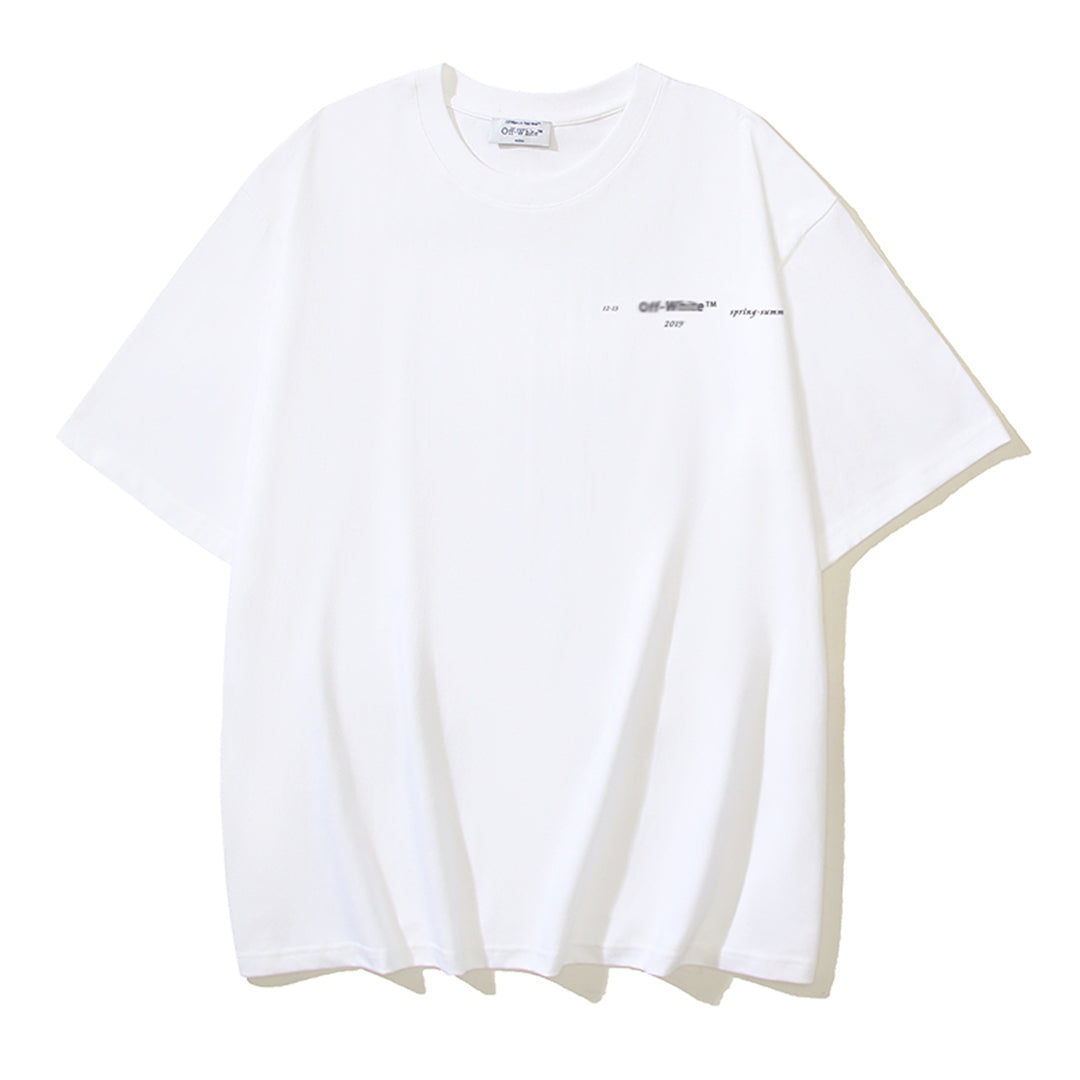 OFF-Whlte Arrow logo print T-shirt