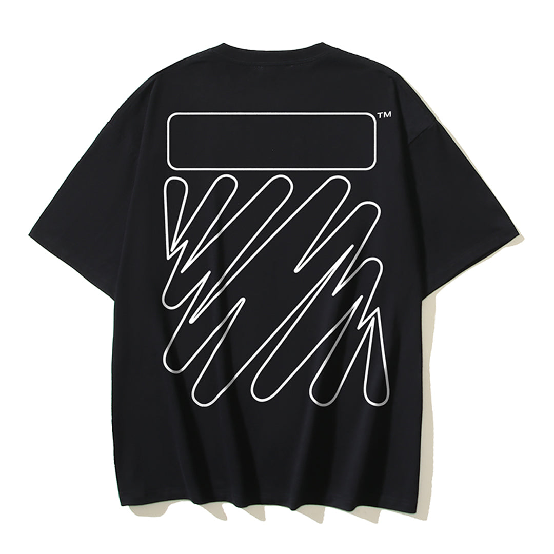 OFF-Whlte Arrow Logo Cotton T-shirt-171