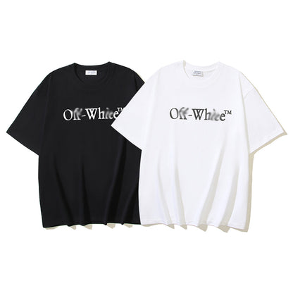 OFF-Whlte Arrow Logo Cotton T-shirt#173