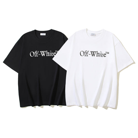 OFF-Whlte Arrow Logo Cotton T-shirt#173