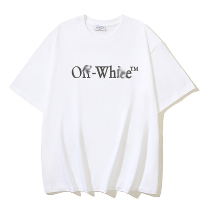 OFF-Whlte Arrow Logo Cotton T-shirt#173