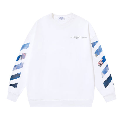 OFF-Whlte Arrow logo sports sweatshirt#1