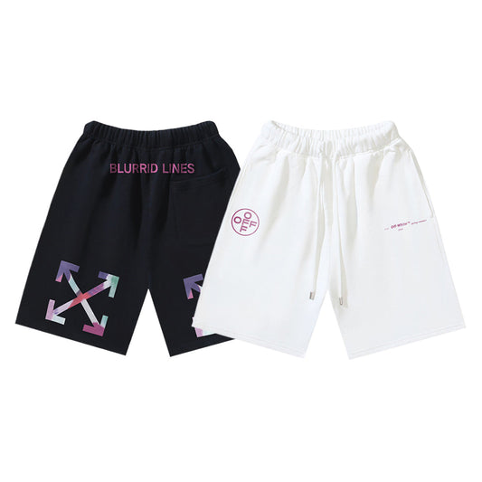 OFF-Whlte arrow print shorts#13