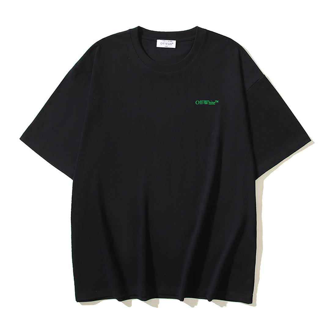 OFF-Whlte Arrow Logo Cotton T-shirt#1005