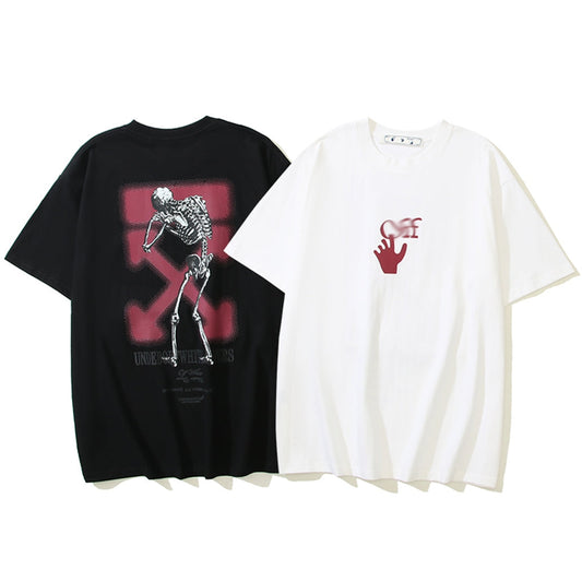 OFF-Whlte Arrow logo print T-shirt