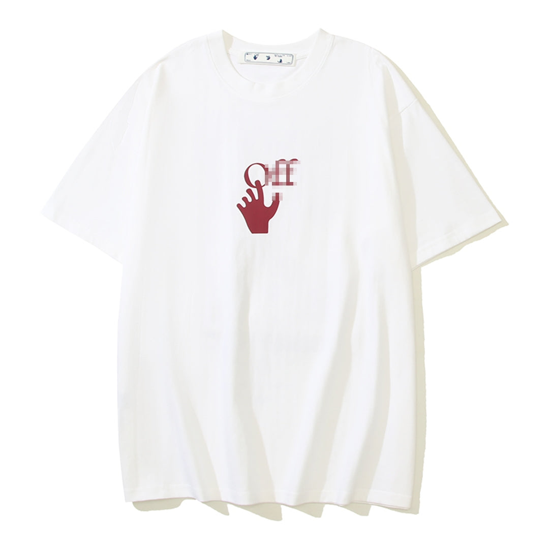 OFF-Whlte Arrow logo print T-shirt