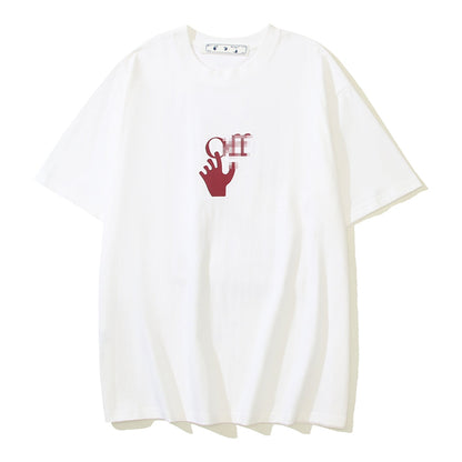 OFF-Whlte Arrow logo print T-shirt