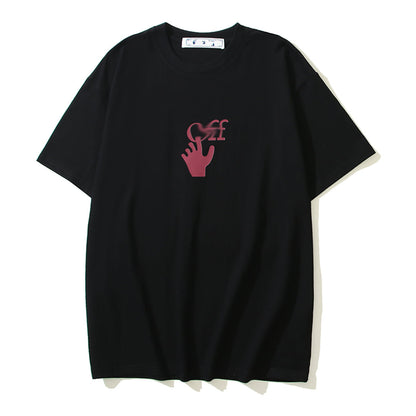 OFF-Whlte Arrow logo print T-shirt