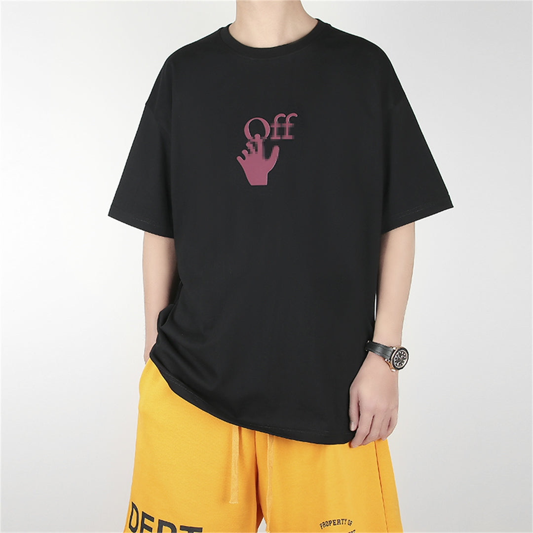 OFF-Whlte Arrow logo print T-shirt