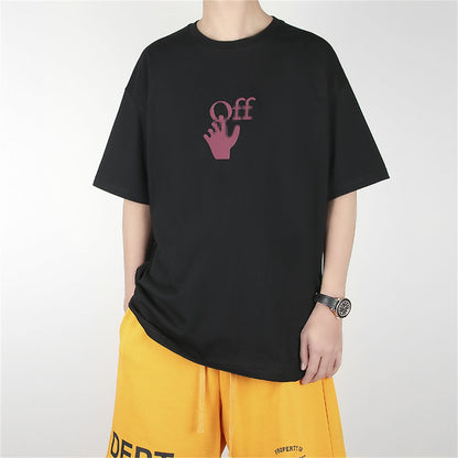 OFF-Whlte Arrow logo print T-shirt