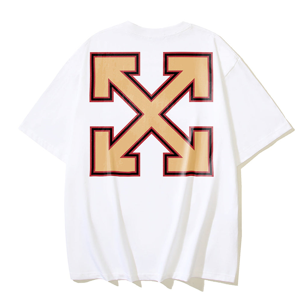 OFF-Whlte Arrow Logo Cotton T-shirt-1151