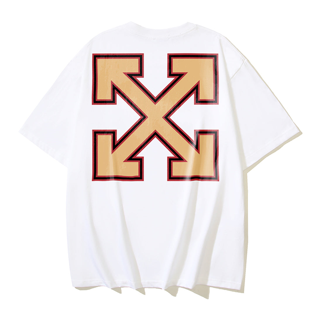 OFF-Whlte Arrow Logo Cotton T-shirt-1151