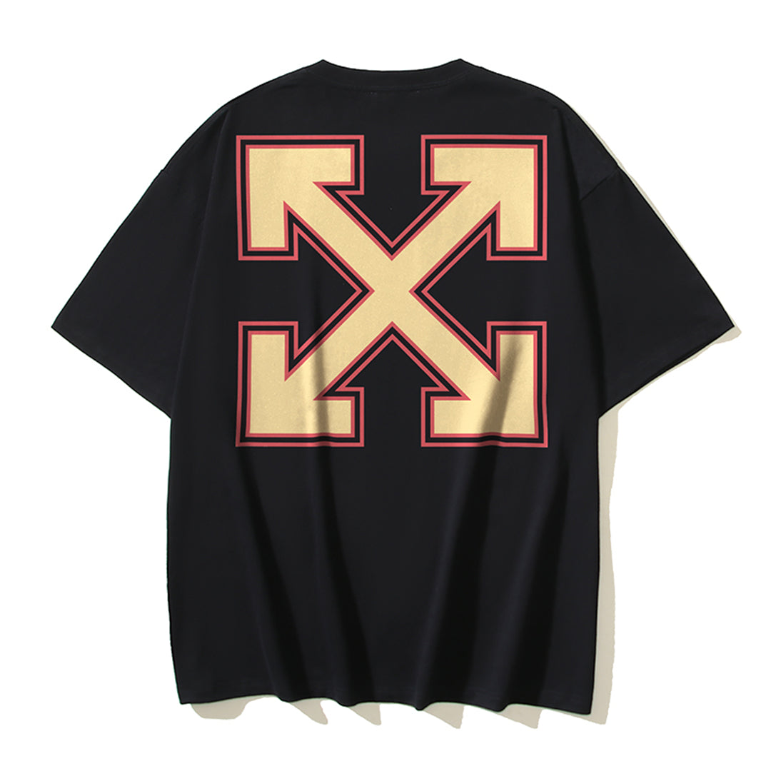 OFF-Whlte Arrow Logo Cotton T-shirt-1151