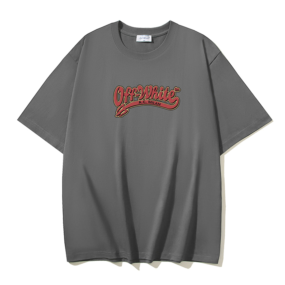 OFF-Whlte Arrow Logo Cotton T-shirt-1151