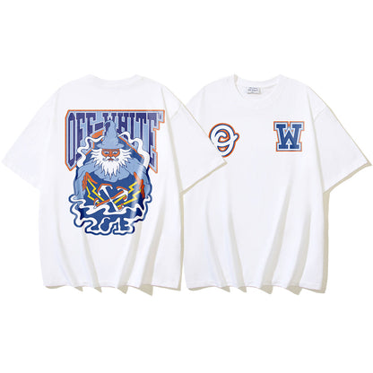 OFF-Whlte Arrow Logo Cotton T-shirt#1101