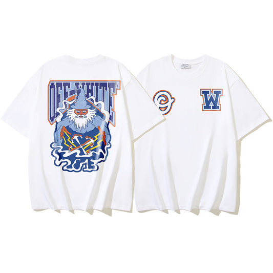 OFF-Whlte Arrow Logo Cotton T-shirt#1101