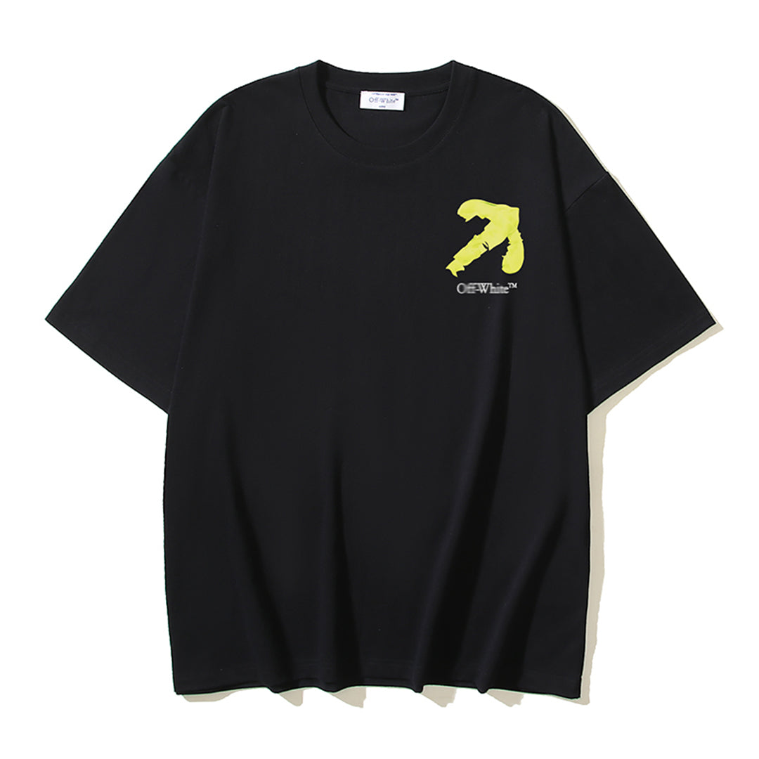 OFF-Whlte Arrow Logo Cotton T-shirt#1118