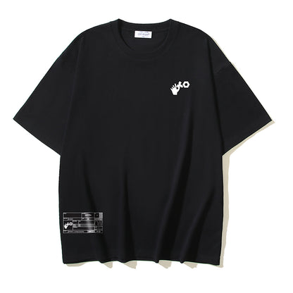 OFF-Whlte Arrow Logo Cotton T-shirt#1137
