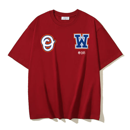 OFF-Whlte Arrow Logo Cotton T-shirt#1101