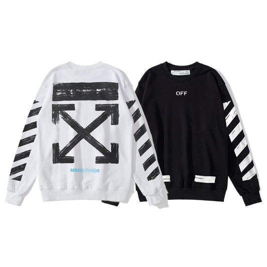OFF-Whlte Arrow logo sports sweatshirt#100